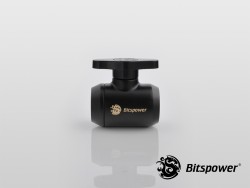 Fitting Bitspower Van xả (Carbon Black)