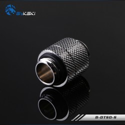 Fitting Bykski male-male rotary (Silver)