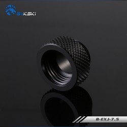 Fitting Bykski Exten 7,5mm male-female (Black)