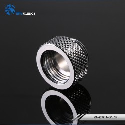 Fitting Bykski Exten 7,5mm male-female (Silver)