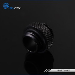 Fitting Bykski nối male-male 5mm (Black)