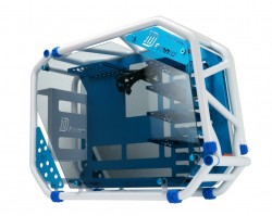 Vỏ case InWin D-Frame White Blue 2.0 + SII-1065W - 30th Anniversary Premium Signature Combo