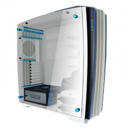 Vỏ case InWin H-Frame White Blue 2.0 + SII-1065W - 30th Anniversary Premium Signature Combo