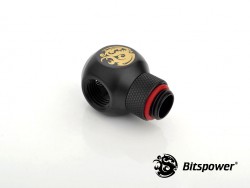 FITTING Bitspower T4 MALE-FEMALE (Carbon Black)