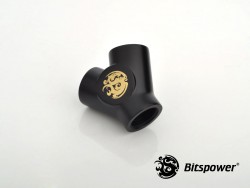 FITTING Bitspower Y-Block (Carbon Black)
