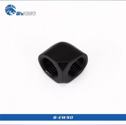 Fitting Bykski 90 female-female (Black)