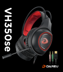 Tai nghe DAREU VH350se (jack USB + 3.5)
