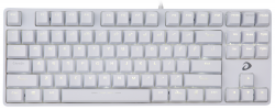 Bàn phím cơ Gaming DAREU DK87- White (White LED, Red D switch)