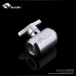 Fitting Bykski Van xả Crom ( silver )