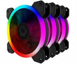 Fan case Forgame Coloured Glaze RGB ( Pack 3 fan kèm điều khiển )