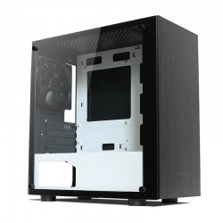 Vỏ case Nexus BW Tempered Glass ATX - Black/White
