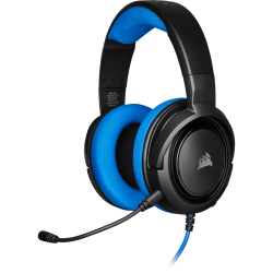 Tai nghe Corsair HS35 Stereo Carbon - Blue