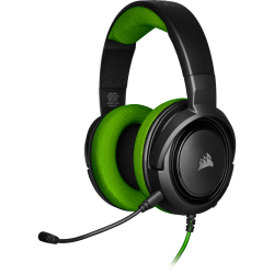 Tai nghe Corsair HS35 Stereo Carbon - Green