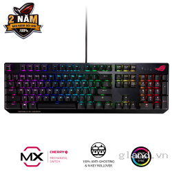 Bàn phím cơ ASUS ROG Strix Scope RGB RED MX switches