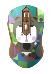 Chuột chơi game DAREU LM115G Multi-Color Bear (wireless)