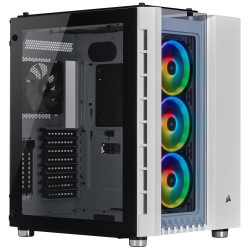  Vỏ case Corsair Crystal Series 680X RGB ATX High Airflow Tempered Glass Smart Case (White)