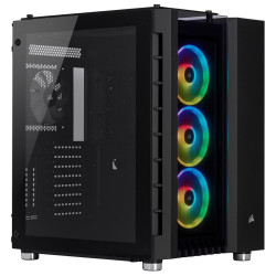  Vỏ case Corsair Crystal Series 680X RGB ATX High Airflow Tempered Glass Smart Case (Black)