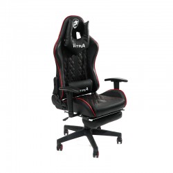 Ghế chơi game VITRA XRACING X500 PLUS BLACK RED