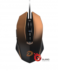 Chuột chơi game DAREU EM925 PRO (RGB, PMW3336, Bronze Edition)