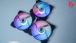 Fan case Bykski B-APRBW-FN-V2 12CM RBW ( Pack 3 )