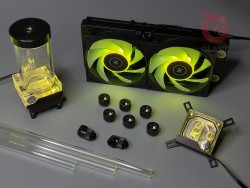 Bộ tản nhiệt nước custom Gland Platinum 240 - INTEL