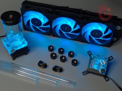 Bộ tản nhiệt nước custom Gland Platinum 360 - INTEL