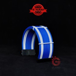 Dây nguồn bọc lưới Gland Blue Sea ( 24pin )