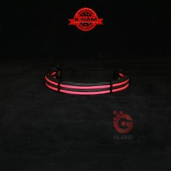 Dây nguồn bọc lưới Gland Pink Style ( 8pin )