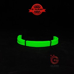 Dây nguồn bọc lưới Gland PURE GREEN ( 8pin )