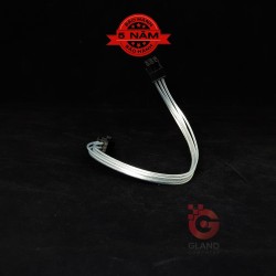 Dây nguồn bọc lưới Gland Teflon Crystal ( 6pin )