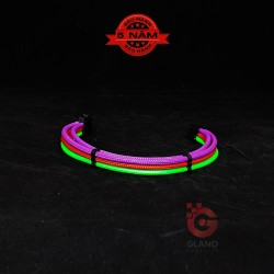 Dây nguồn bọc lưới Gland JOKER ( 6pin )