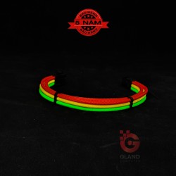 Dây nguồn bọc lưới Gland Rainbow ( 6pin )