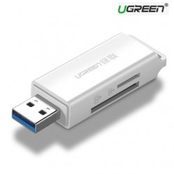 Đầu đọc thẻ SD/TF chuẩn USB 3.0 Ugreen 40753 Chính hãng