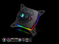 Block CPU Bitspower Premium Summit M Mystic Black Metal Edition