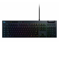 Bàn phím cơ Logitech G813 Lightsync RGB Mechanical Romer G Linear Gaming Keyboard Black