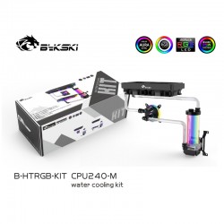 Bộ Tản Nhiệt Nước Custom Bykski B-HTRGB-KIT CPU240-M Kit
