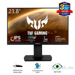 Màn hình ASUS VG249Q, 23.8”, Full HD, 1ms, 144Hz, FreeSync, Adaptive-Sync