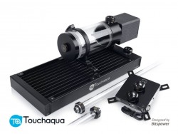 Bộ tản nhiệt nước custom Bitspower Touchaqua DIY Water Cooling Set Hard Tube 14 RGB