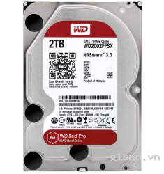 HDD Western Digital Red Pro 2TB SATA 3 256MB Cache