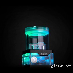 Pump tank combo EK-Quantum Kinetic TBE 120 VTX PWM D-RGB - Plexi