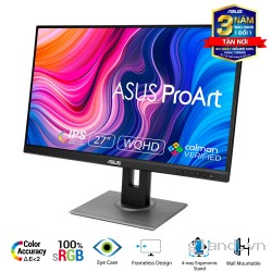 Màn hình Asus ProArt PA278QV IPS, WQHD, 100% sRGB, 100% Rec. 709,  ΔE < 2