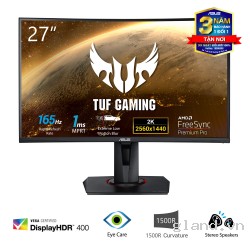 Màn hình ASUS TUF Gaming VG27WQ Curved 27 inch WQHD 165Hz 1ms HDR400