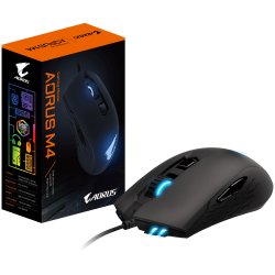 Chuột chơi game Gigabyte AORUS M4 RGB Gaming Black