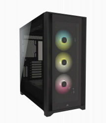 Vỏ Case Corsair iCUE 5000X RGB TG Black 