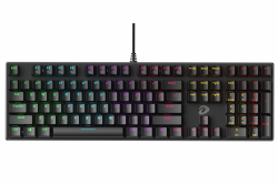 Bàn phím cơ Gaming DAREU EK810 - Black (MULTI-LED, Red D switch)