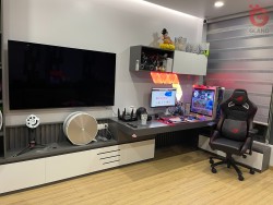 Dịch vụ thiết kế thi công góc chơi game - Gaming Corner GUNDAM