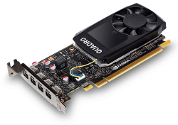 VGA GIGABYTE QUADRO P1000 - PASCAL
