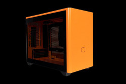 Vỏ case Cooler Master NR200P Mini ITX - ORANGE