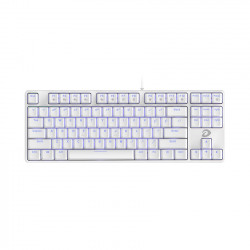 Bàn phím cơ Gaming DAREU EK87 WHITE (ICE-BLUE LED, Red D switch)