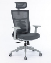 Ghế công thái học ergonomic WARRIOR – Hero series – WEC502 Gray